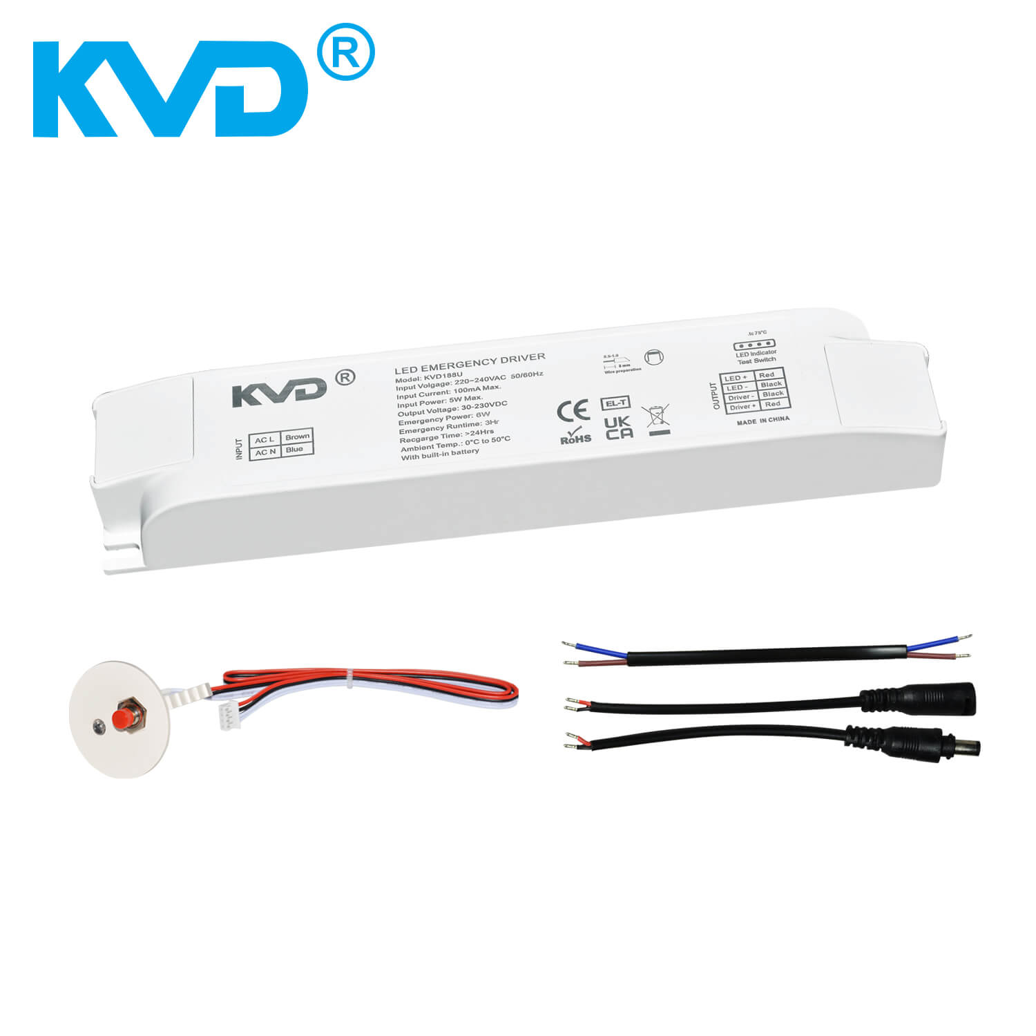 KVD188U-Emergency-battery-